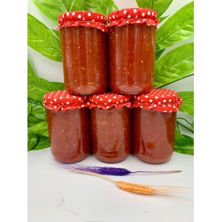 Doğal Domates Sosu Kavanoz 590 Gr